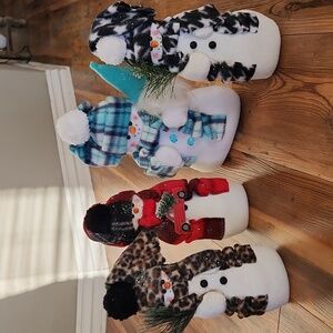 Set of 4 snowmen